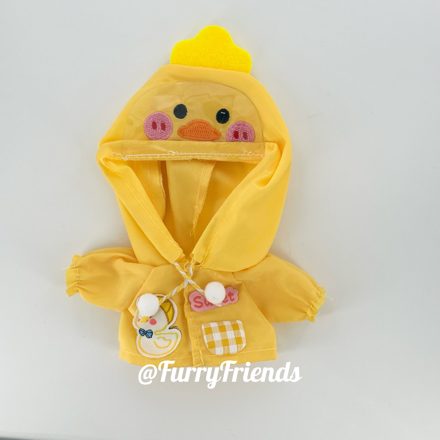 4inch bag charm cute custom clothes outfits - raincoat