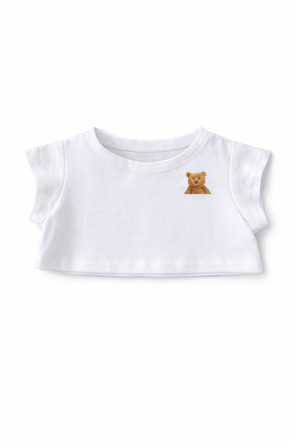 Bartholomew Bären-Kleidung - Weiße Bären-T-Shirts - FX29 (Klein/Mittel/Groß/Riesig)