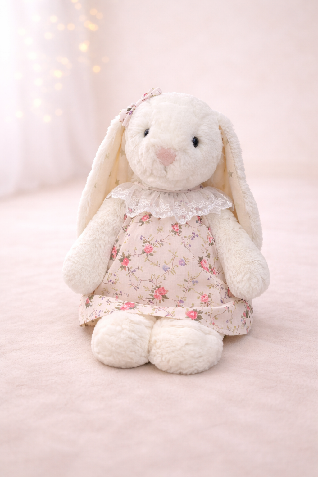 Red Rose Dress for Bartholomew Bear Plush – 6–16 Inch Outfit