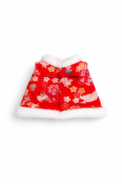 Bartholomew bear clothes outfits - Red Bunny Chinese New Year Outfit