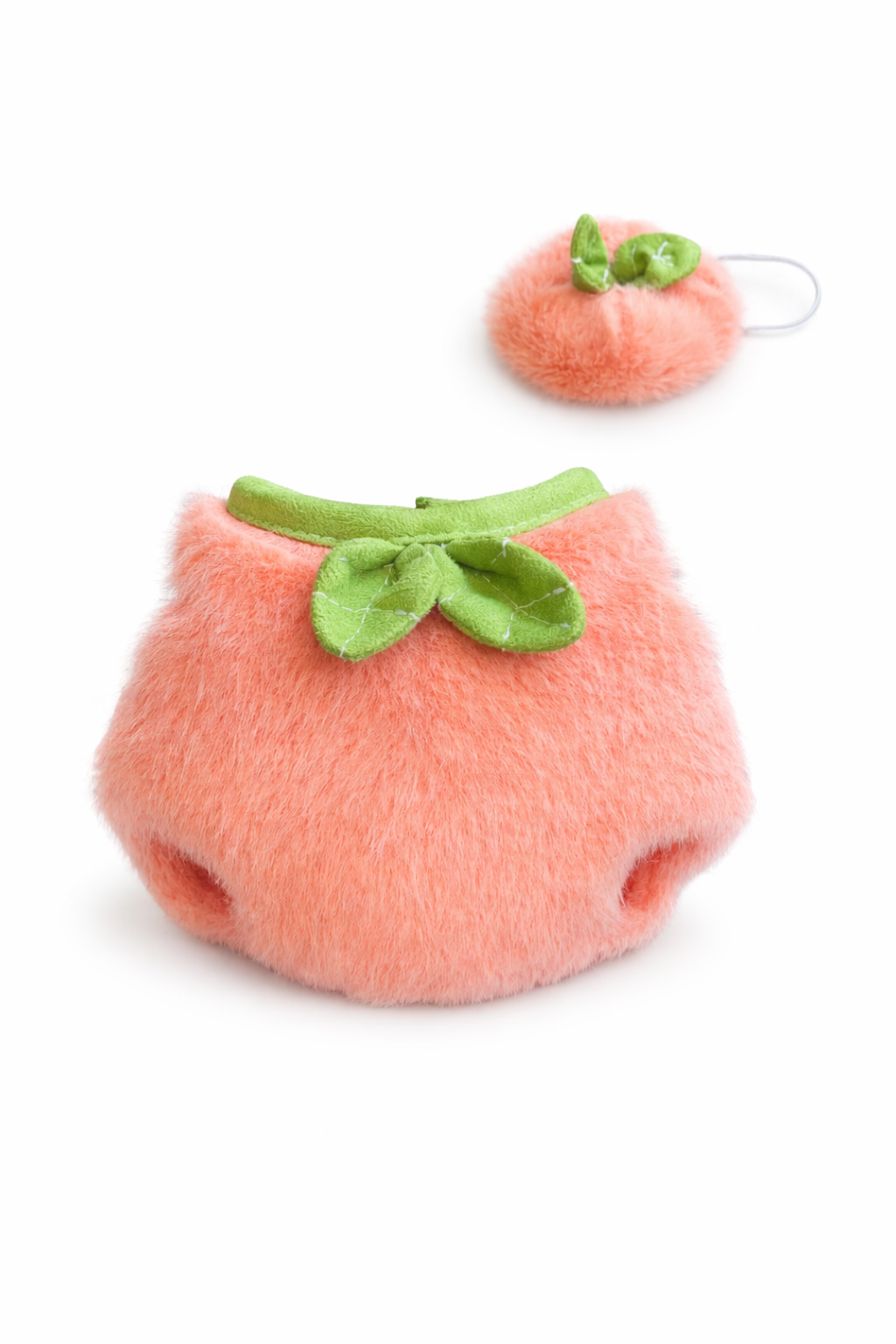Peach Costume for Bartholomew Bear Plush – 7-Inch Outfit