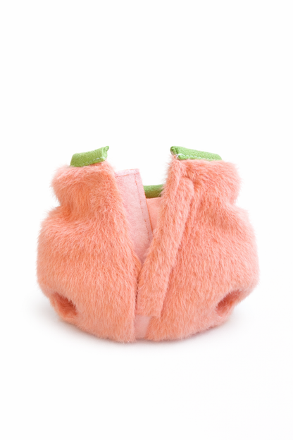 Peach Costume for Bartholomew Bear Plush – 7-Inch Outfit