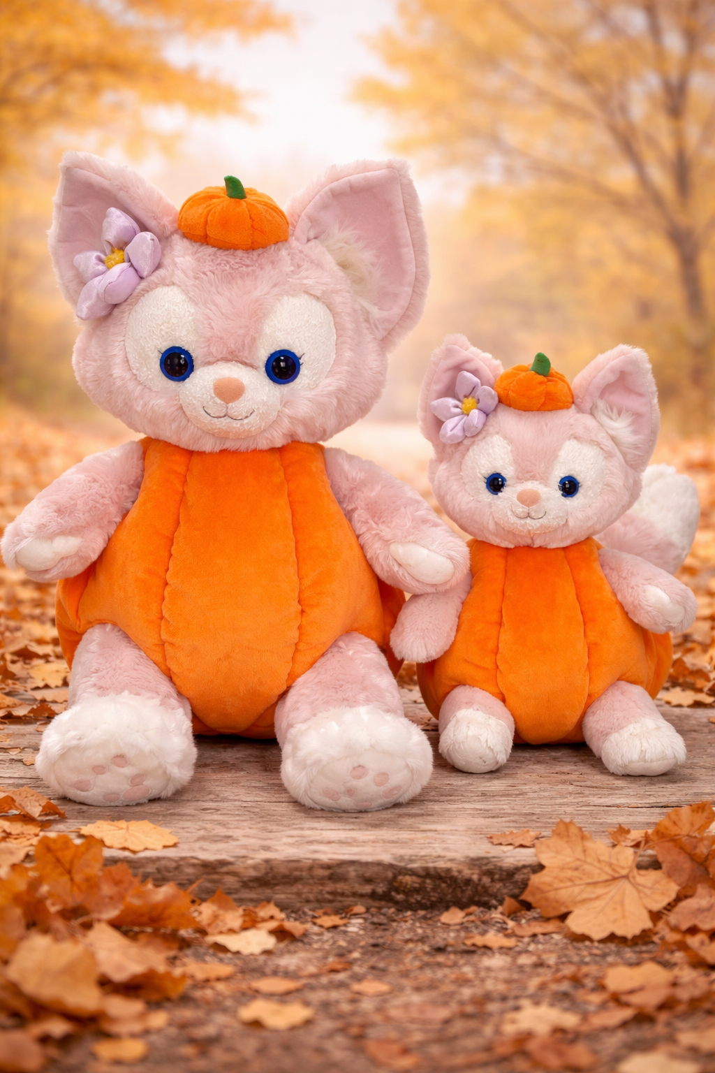 Pumpkin Costume for Bartholomew Bear Plush – 10–16 Inch Outfit