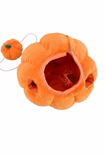 Pumpkin Costume for Bartholomew Bear Plush – 10–16 Inch Outfit