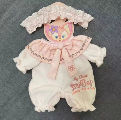 Mittelgroße Bartholomäus-Bären-Niedlichkeit, maßgeschneiderte Kleidung - rosa Pyjamas