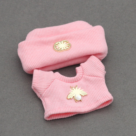 Labubu 4inch bag charm clothes outfits - GG logo - 062371