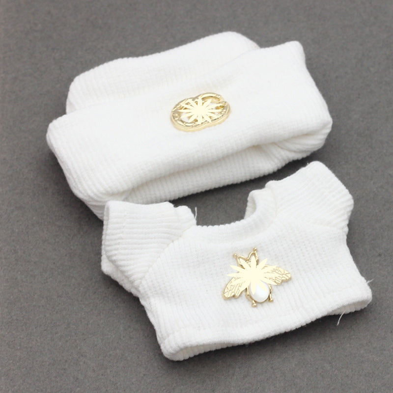 Labubu 4inch bag charm clothes outfits - GG logo - 062366