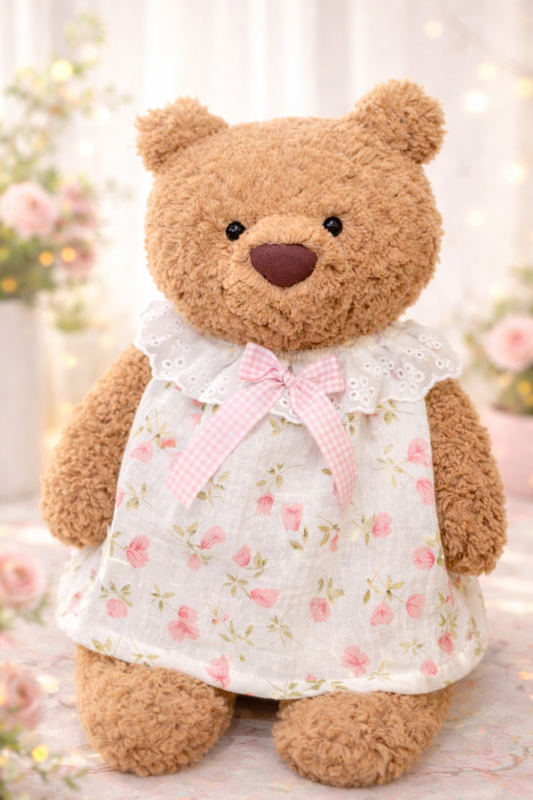 Bartholomew Bär niedliche Kleidung Outfits Kleid - HQQ04 (winzig/klein/mittel/groß/riesig)