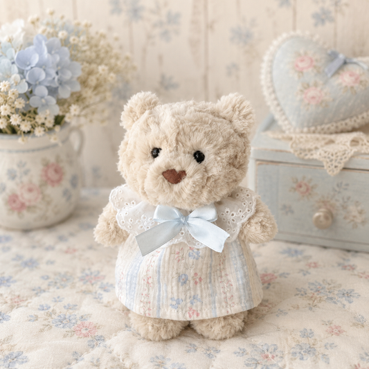 Bartholomew Bear Junior clothes outfits - Little Orchid Nightgown