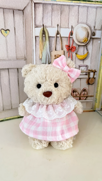 Bartholomew bear cute clothes outfits dress - HQQ03(tiny/junior/medium/large/huge)