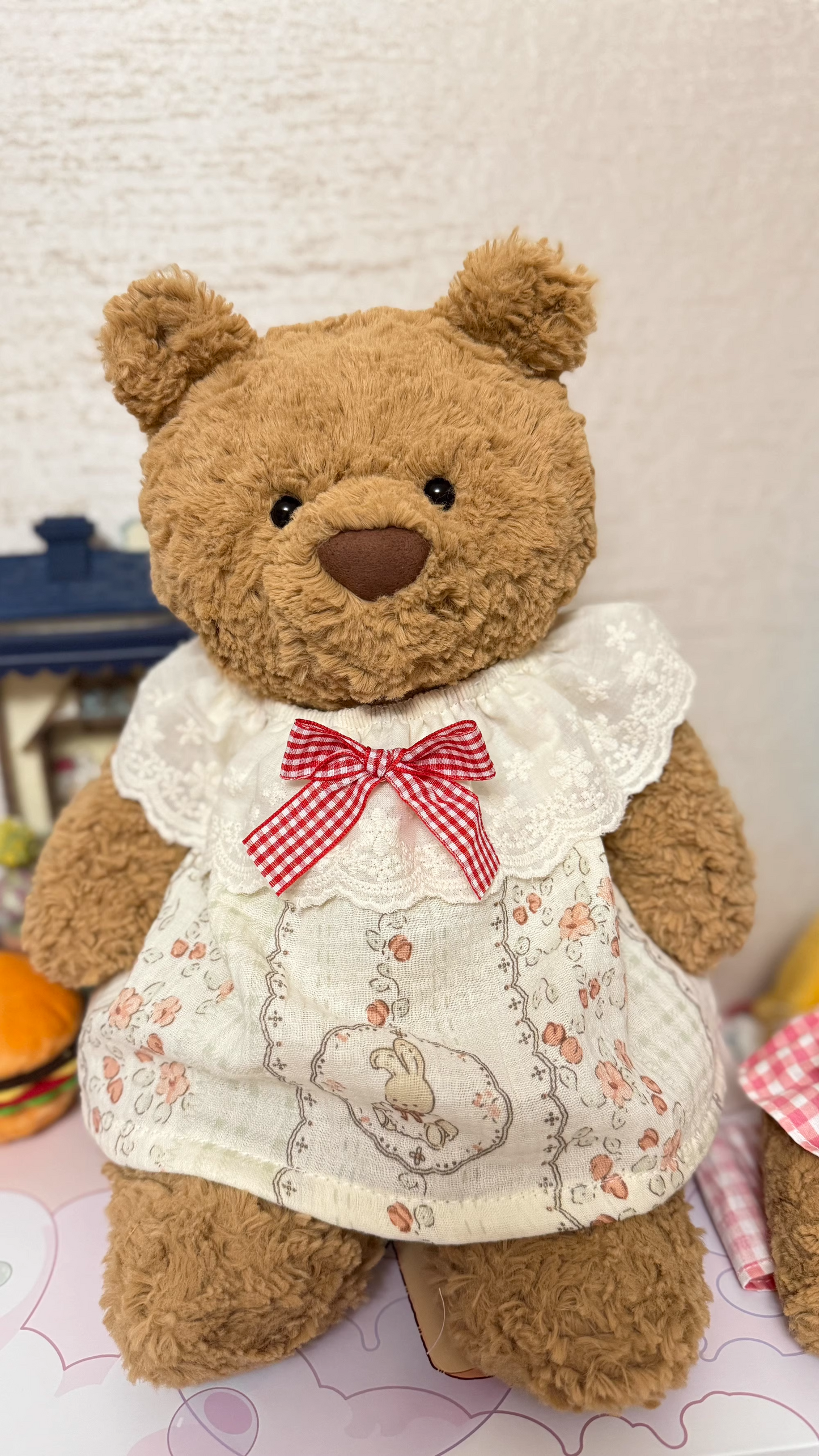 Bartholomew bear cute clothes outfits dress - HQQ05(tiny/junior/medium/large/huge)