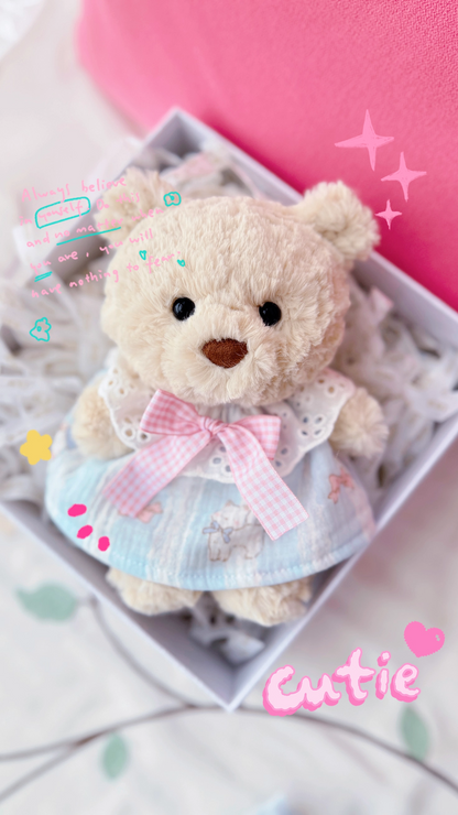 Bartholomew bear cute clothes outfits dress - HQQ08(tiny/junior/medium/large/huge)