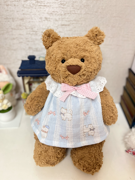 Bartholomew bear cute clothes outfits dress - HQQ08(tiny/junior/medium/large/huge)
