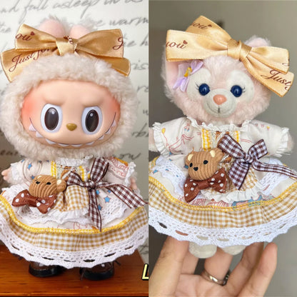 4inch Disney bag charm cute custom clothes outfits - multiple style dress - 0507