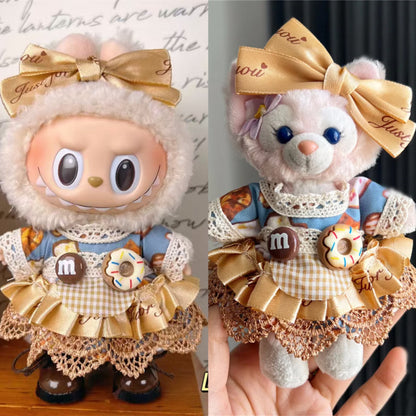 4inch Disney bag charm cute custom clothes outfits - multiple style dress - 0507