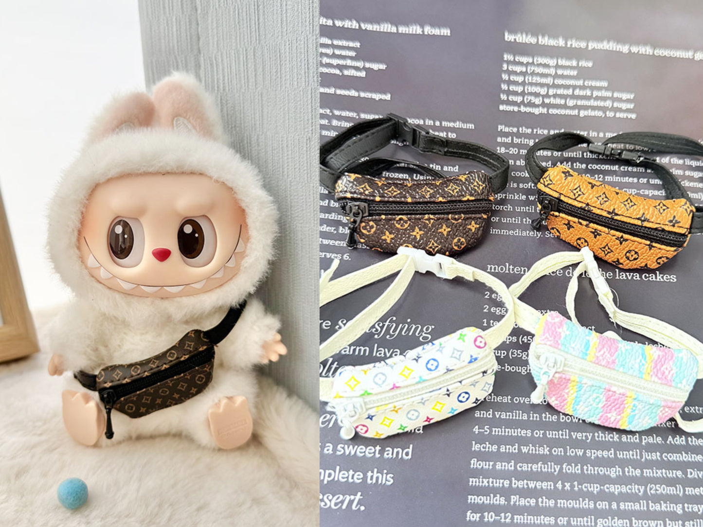 4inch bag charm cute custom bags - multiple color crossbody bags - 0623B76/0623B77/06230B78/0623B87