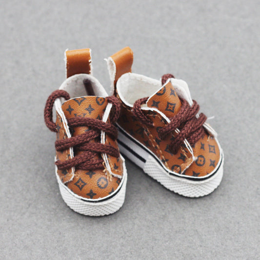 4inch bag charm accessories - Light brown LV shoes - 0729S07
