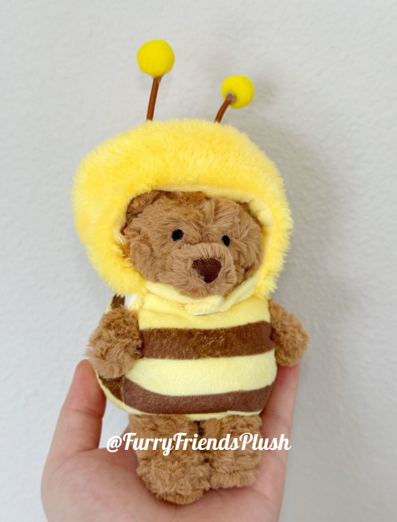 Bartholomew bear cute clothes outfits - bumblebee(tiny/medium/large/huge)