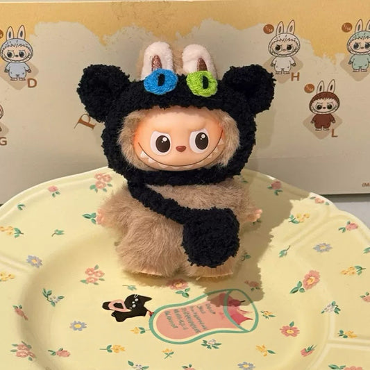 Labubu 4-Zoll-Taschenanhänger für Kleidung und Outfits - MXM-H45