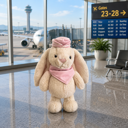 Bashful Bunny Junior clothes outfits - Flight Attendant Outfit