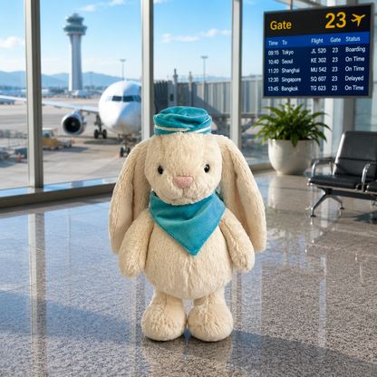 Bashful Bunny Junior clothes outfits - Flight Attendant Outfit