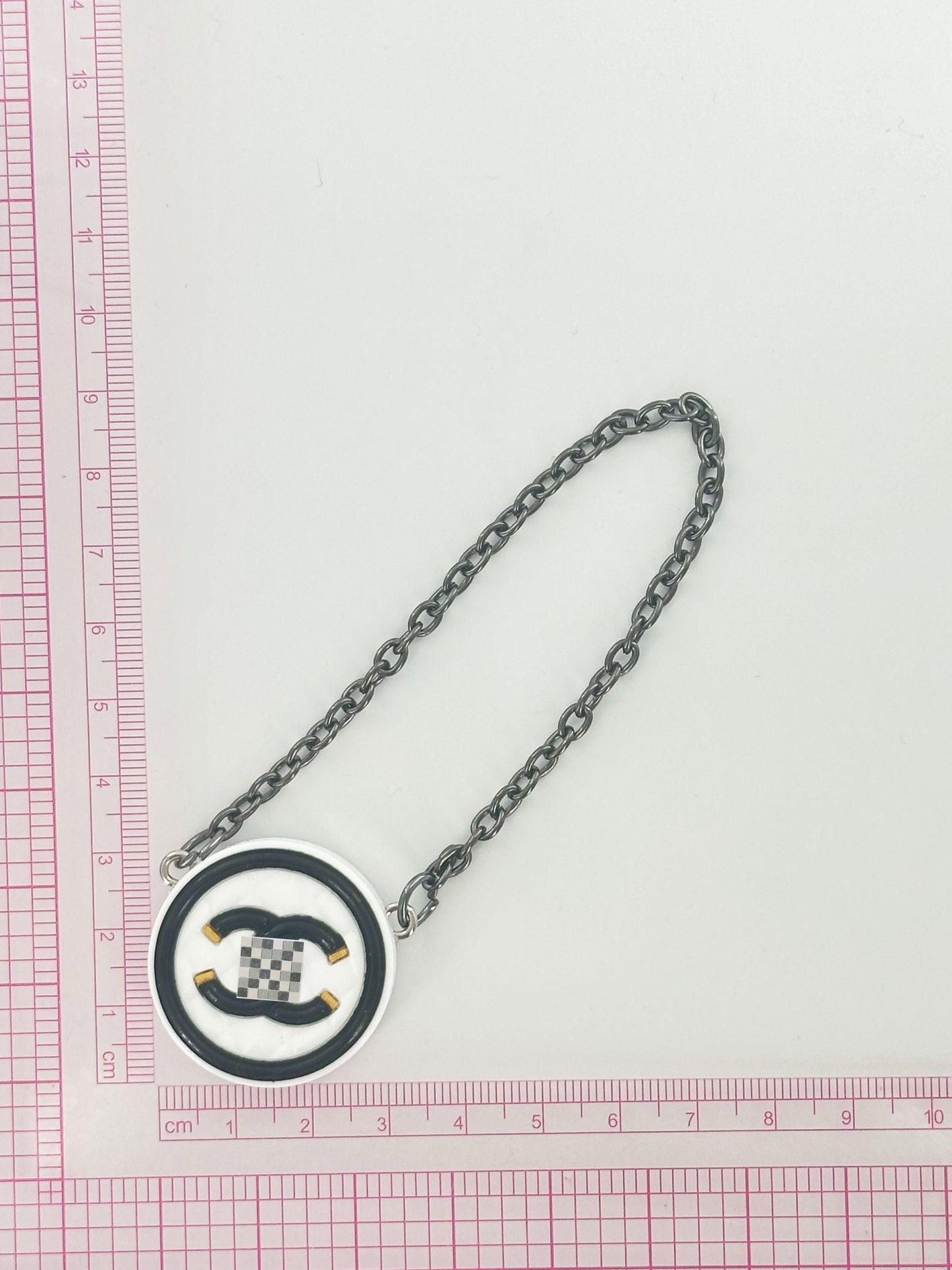 4inch bag charm cute custom bags -  CC logo round cross body bag - 0531B08/0531B09/0531B10/0531B11