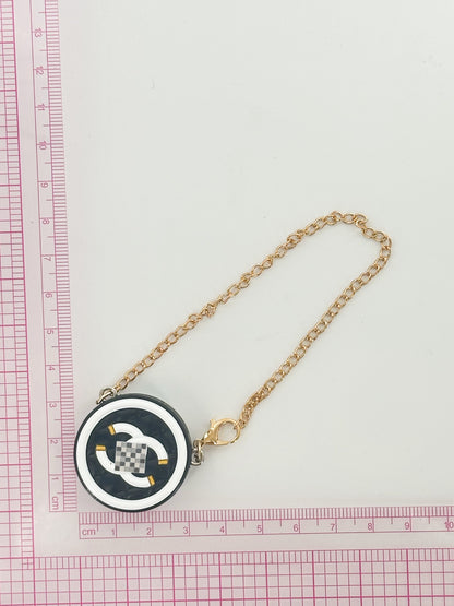 4inch bag charm cute custom bags -  CC logo round cross body bag - 0531B08/0531B09/0531B10/0531B11