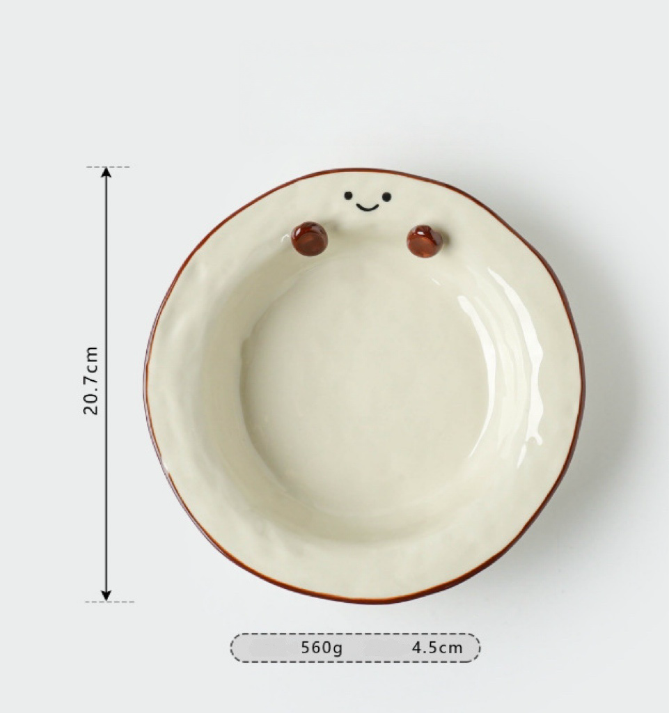 Adorable short leg plate 8.5inch - Functional Design