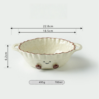 Adorable short leg bowl 9inch 780ml - Functional Design