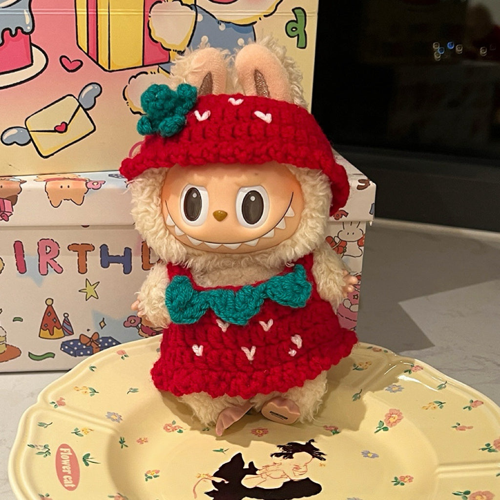 Labubu 4inch bag charm clothes outfits - MXM-H21