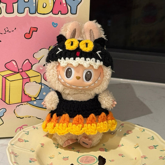 Labubu 4inch bag charm clothes outfits - MXM-WSJ04