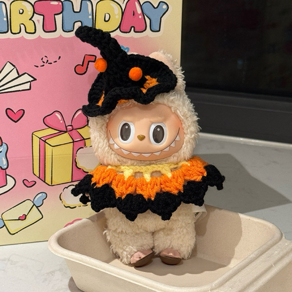 Labubu 4inch bag charm clothes outfits - MXM-WSJ13