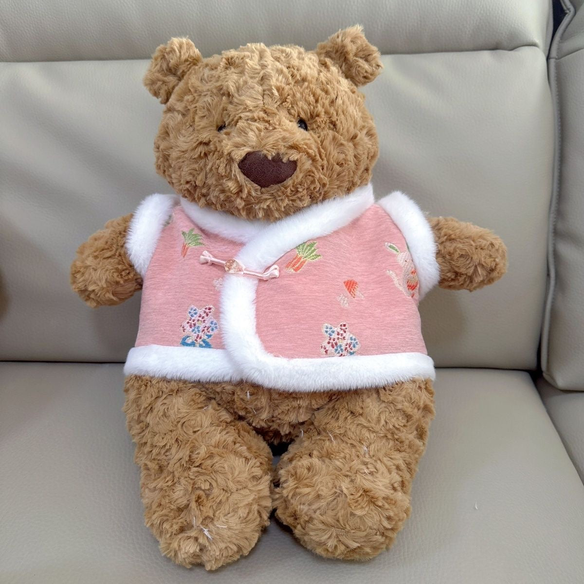 Bartholomew bear cute clothes outfits - Chinese Style Vest