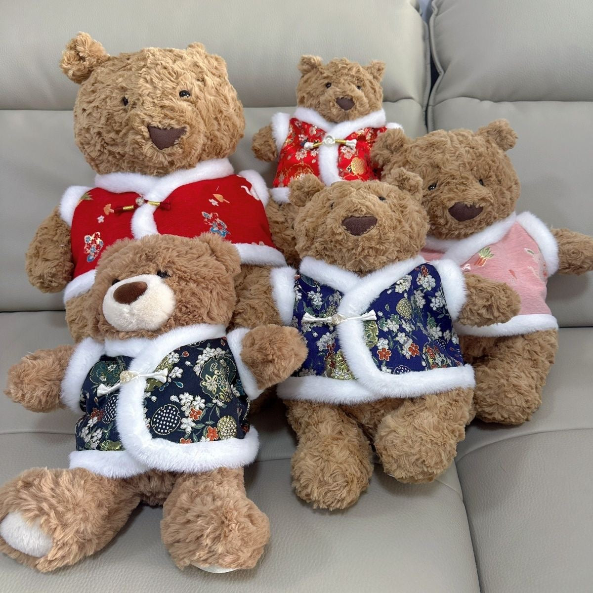 Bartholomew bear cute clothes outfits - Chinese Style Vest