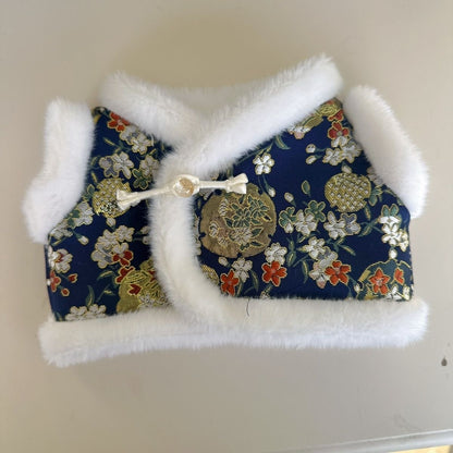 Bartholomew bear cute clothes outfits - Chinese Style Vest