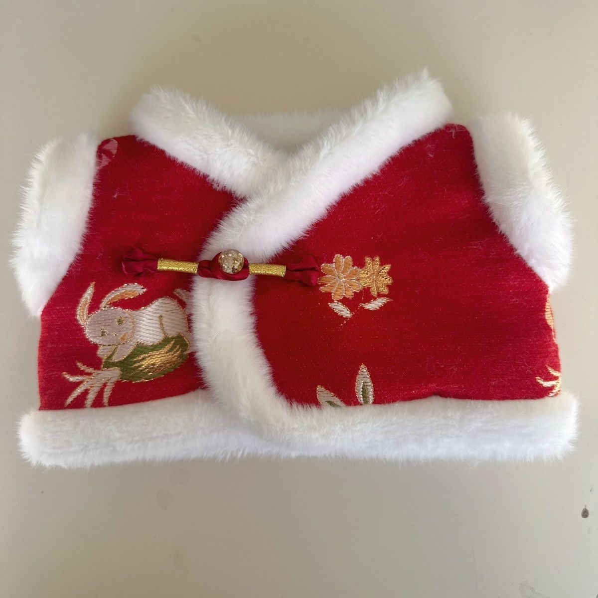 Bartholomew bear cute clothes outfits - Chinese Style Vest