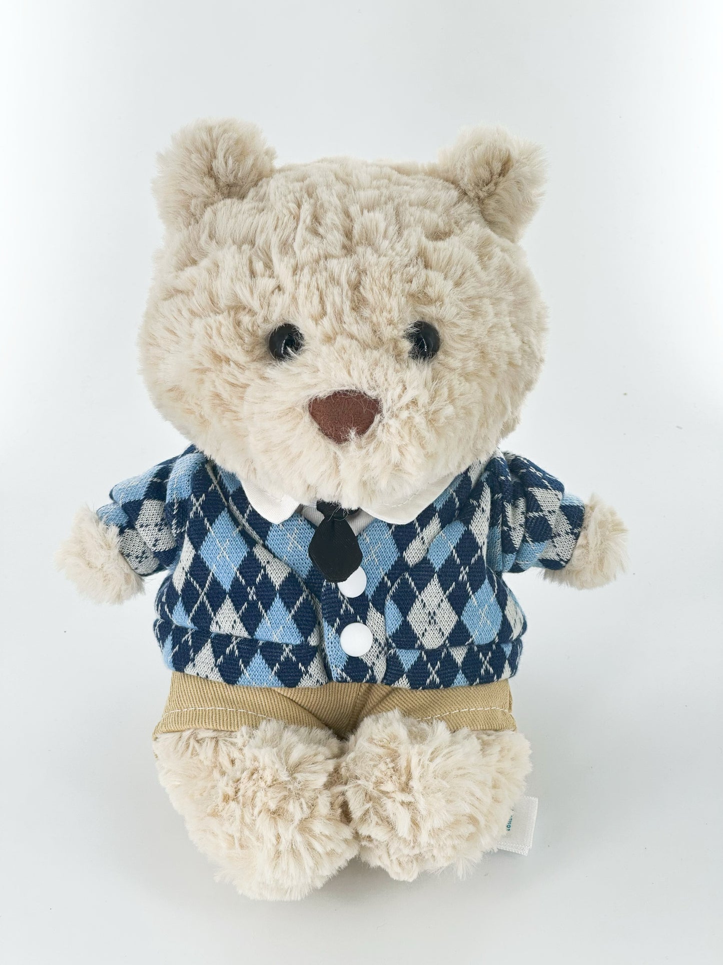 Bartholomew Bear Junior clothes outfits - Blue Cardigan Set