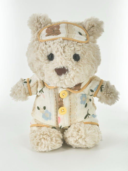 Bartholomew Bear Junior clothes outfits - Flower Bear Pajamas