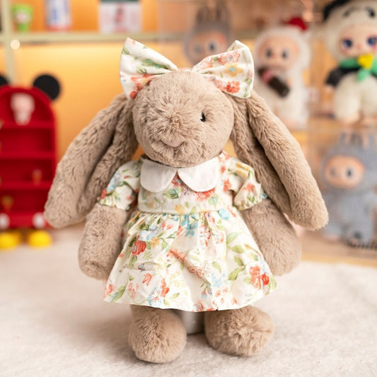 Bloom Floral Dress for Bartholomew Bear Plush – 10-Inch Outfit