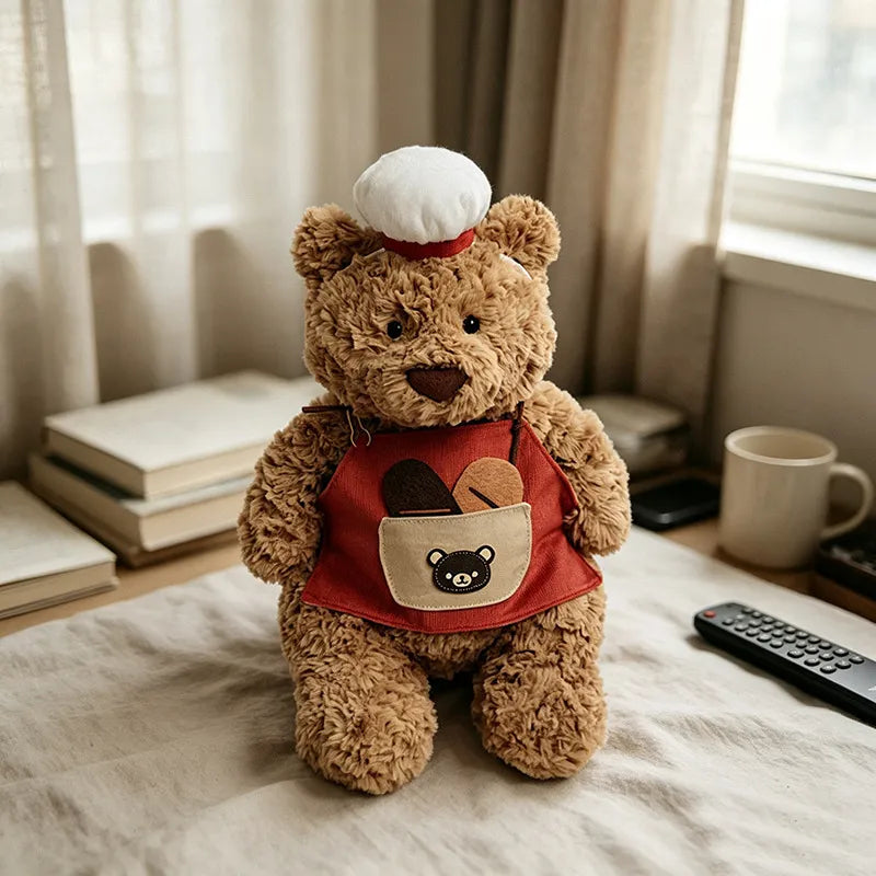 Medium Bartholomew bear clothes outfits - Bear Baker Outfit