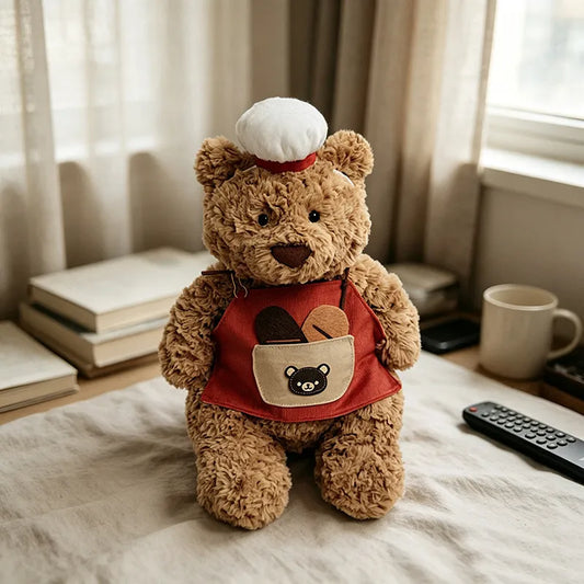 Medium Bartholomew bear clothes outfits - Bear Baker Outfit