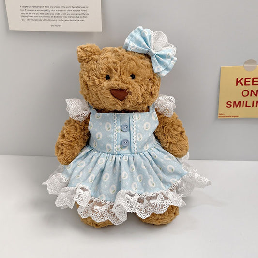 Medium Bartholomew bear clothes outfits - Sea Salt Tulip Dress