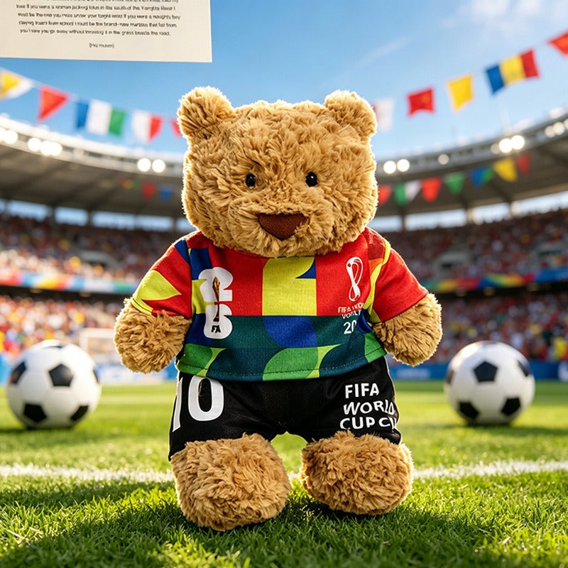 Medium Bartholomew bear clothes outfits - World Cup 2-Piece Outfit Set