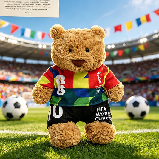 Medium Bartholomew bear clothes outfits - World Cup 2-Piece Outfit Set