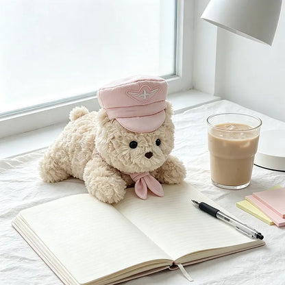 Bartholomew Bear Junior clothes outfits - Pink/Blue Airline Captain Outfit
