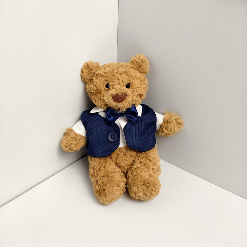 Tiny Bartholomew Bear clothes outfits - Navy Suit Outfit