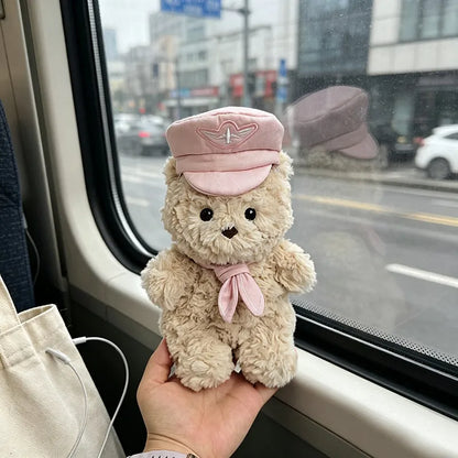 Bartholomew Bear Junior clothes outfits - Pink/Blue Airline Captain Outfit