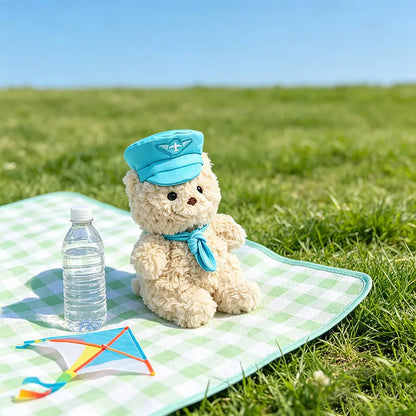 Bartholomew Bear Junior clothes outfits - Pink/Blue Airline Captain Outfit