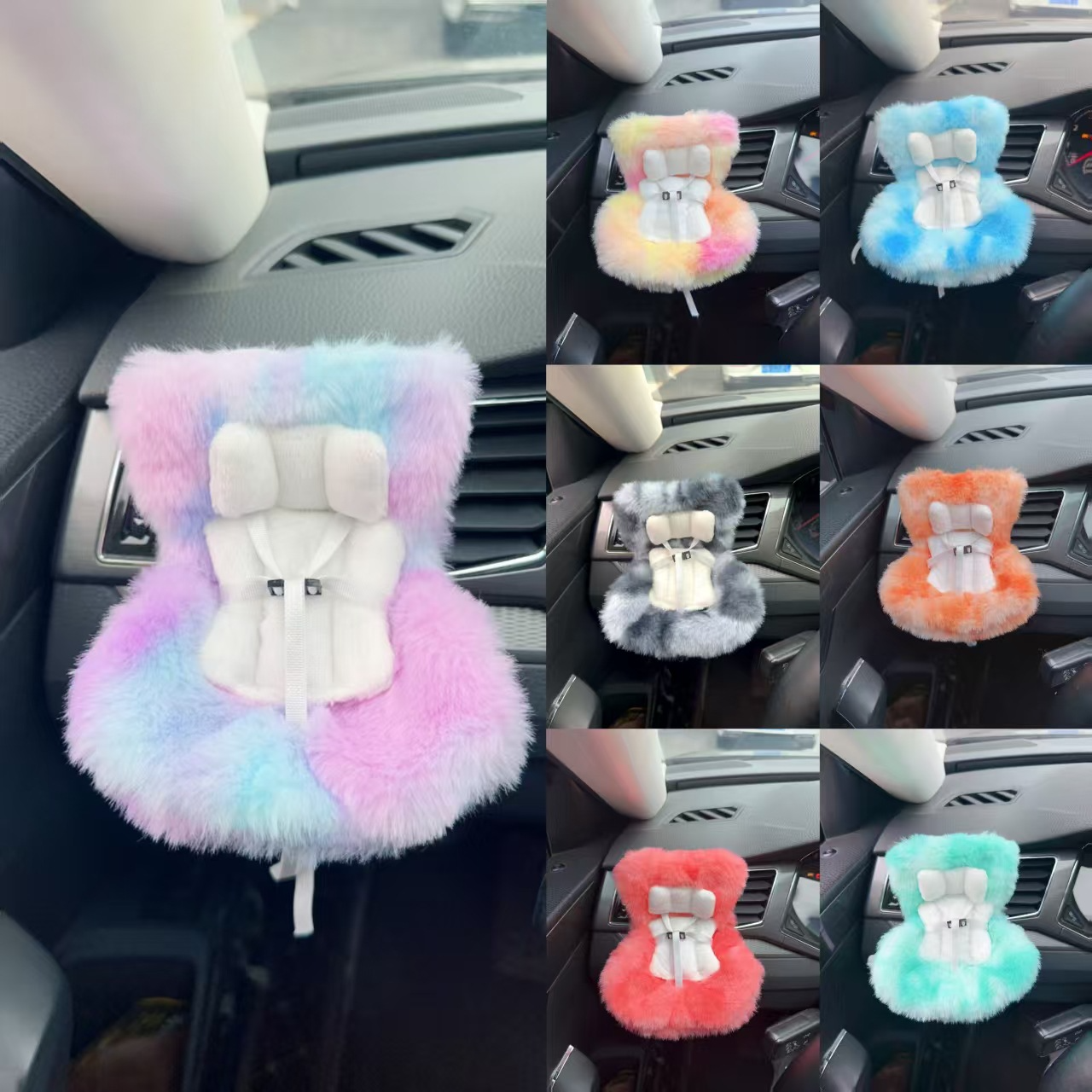 4inch plush cute doll seats - PopMart - Big into Energy Series