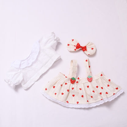 Bartholomew bear clothes outfits - Strawberry Shirt Outfit Set